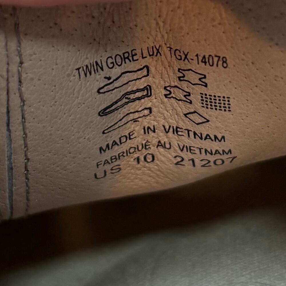 Taos Twin Gore Lux Leather Comfort Sneakers Slip On Steel Gray Womens 10 - Picture 8 of 11
